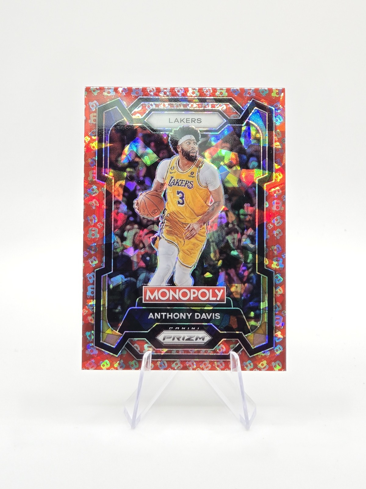 Anthony Davis 2022-23 Panini Prizm Monopoly Free Parking SP #41