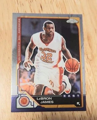 LEBRON JAMES 2025 Topps Chrome McDonald's All American 🏀 | eBay
