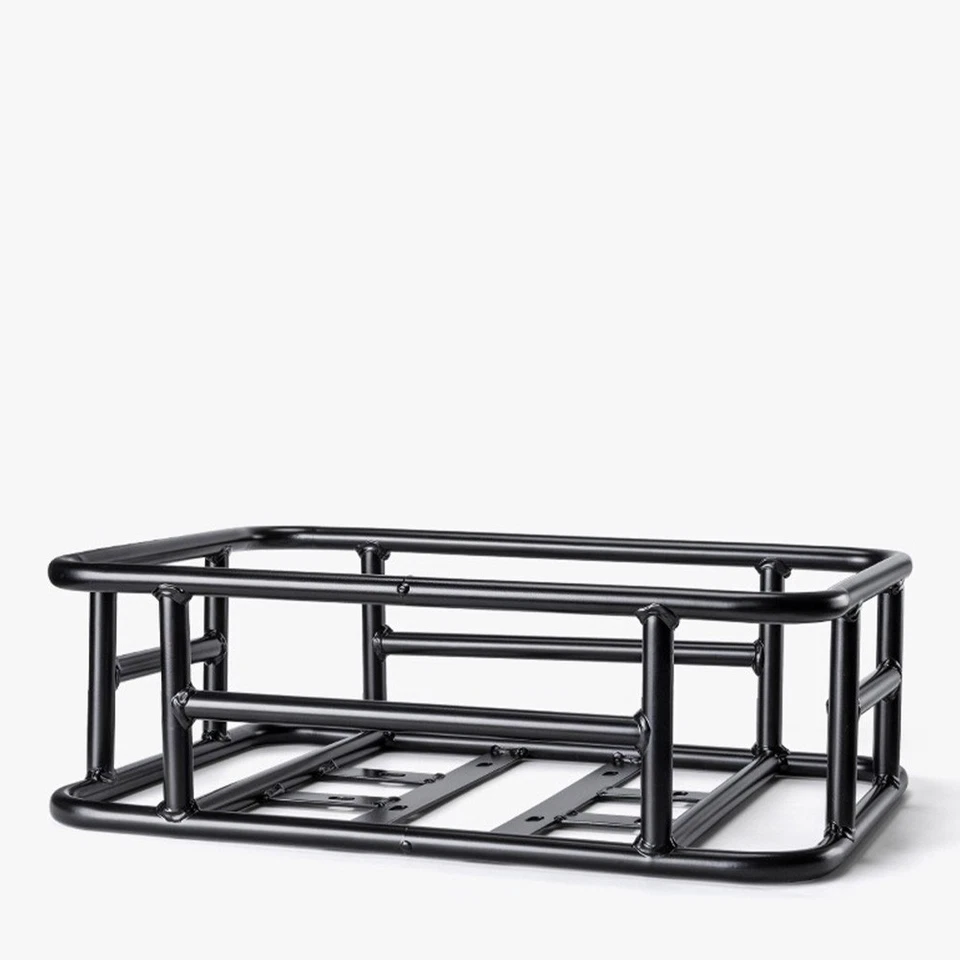 Rear Bike Basket W/ Liner Cargo Net Bicycle Rack Basket E-bike Electric Bike - Image 3 of 4