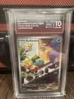 Pokémon TCG Bulbasaur Stellar Crown Illustration Holo Card 143/142 TAG 10