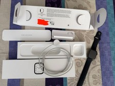 Apple Watch Series 7 45mm  Graphit Edelstahl Stainless Steel Case 87% Akku