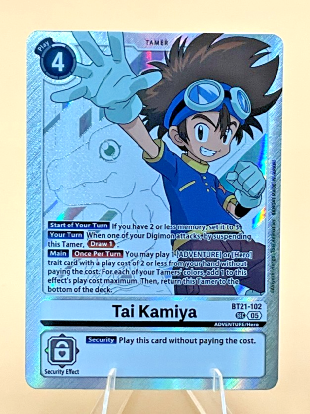 Digimon Tai Kamiya BT21-102 SEC - World Convergence (BT-21) | eBay