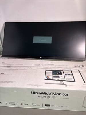 LG UltraWide 29WP50S-W 29 inch Widescreen Full HD IPS LED Monitor