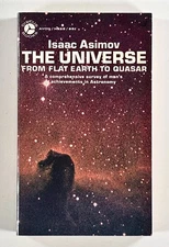 1968 Isaac Asimov THE UNIVERSE From Flat Earth to Quasar ASTRONOMY Discus PLATES