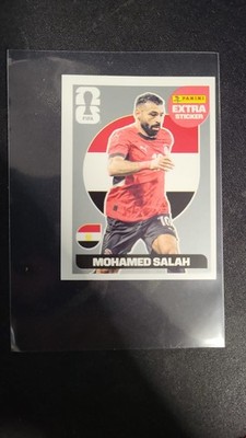 Mohamed Salah World Cup 2026 Panini Silver Extra Sticker Egypt Liverpool