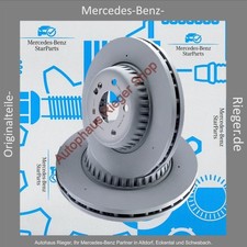 Mercedes-Benz StarParts Bremsscheiben Satz, HA, f&uuml;r W 205, 213, 238, 253, 257