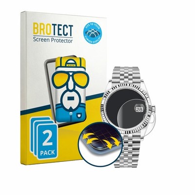 Full-Cover Schutz Folie für Rolex Oyster Perpetual Datejust 36 3D Curved 2x
