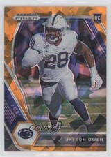 2021 Panini Prizm Draft Picks Orange Ice Odafe Oweh (Called Jayson on Card) 03rx
