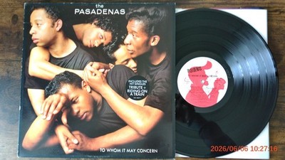 The Pasadenas -  To Whom It May Concern - VINYL LP.