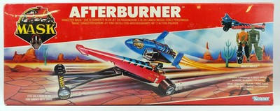 M.A.S.K. - Kenner - Afterburner with Dusty Hayes & Hologram (Europe)