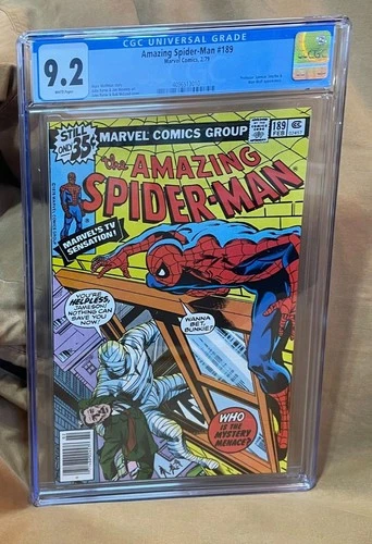 Amazing Spider-Man #189 CGC 9.2 1979  (White Pages) 4096513010