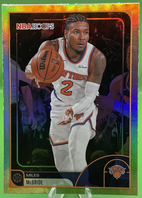 2025-26 Topps NBA Hoops Miles McBride #137 New York Knicks
