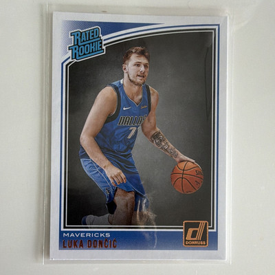 Panini 2018-19 Donruss Rated Rookies Luka Dončić RC #177 Mavericks