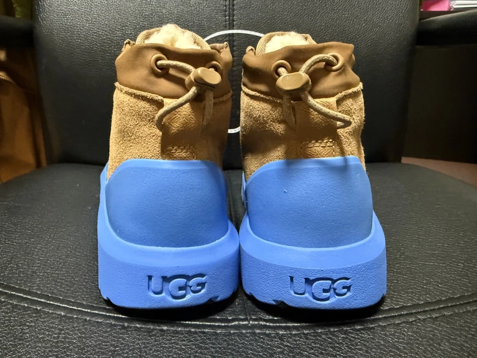 Botas híbridas UGG Neumel Weather azul castaño para hombre talla 7 nuevas sin caja venta al por menor $190 Foto 2 de 4