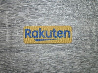 Rakuten Sponsor Golden State Warriors Gold/Navy Blue Patch 3.25'' x 1.5''
