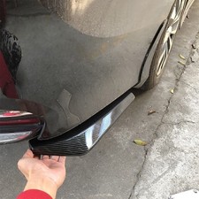 Rear Bumper Lip Diffuser Splitter Canard Protector Carbon Fiber Car --us