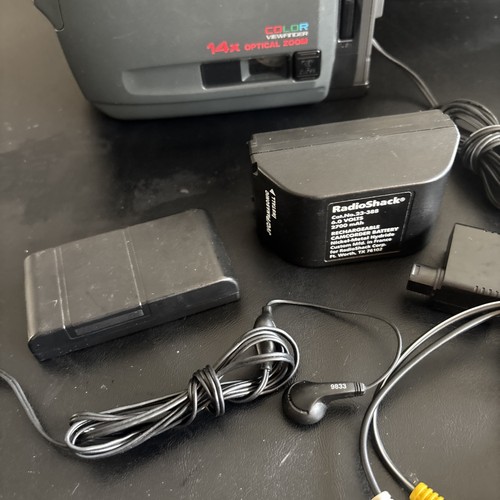 Panasonic Palmcorder IQ PV-A296 Bundle w/ Bag Charger & VHS-C ~ Tested *READ* - Picture 3 of 13