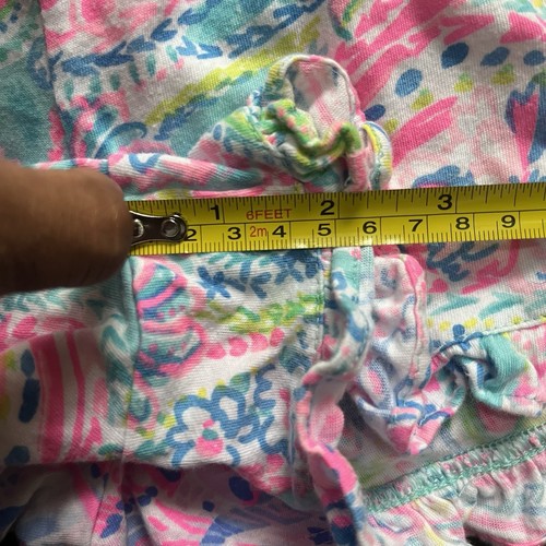 Lilly Pulitzer Lot Of 2 Colorful Pull On Cotton Resort Wear Floral Shorts Sz XL - Picture 11 of 12