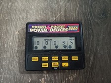 Vintage Radica - Pocket Poker Deuces Royal Flush 5000 Game Model 1314 Tested