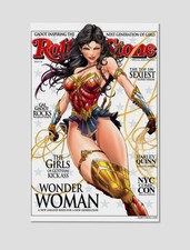 Wonder Woman Magazine Cover Giclee Print Poster 11x17 DC Wall Art