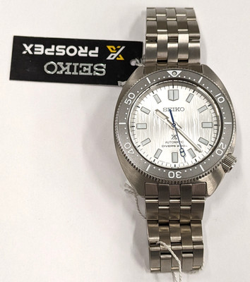 Seiko Prospex Stainless Steel Silver Dial 41mm Automatic Retail: $1,300 NEW