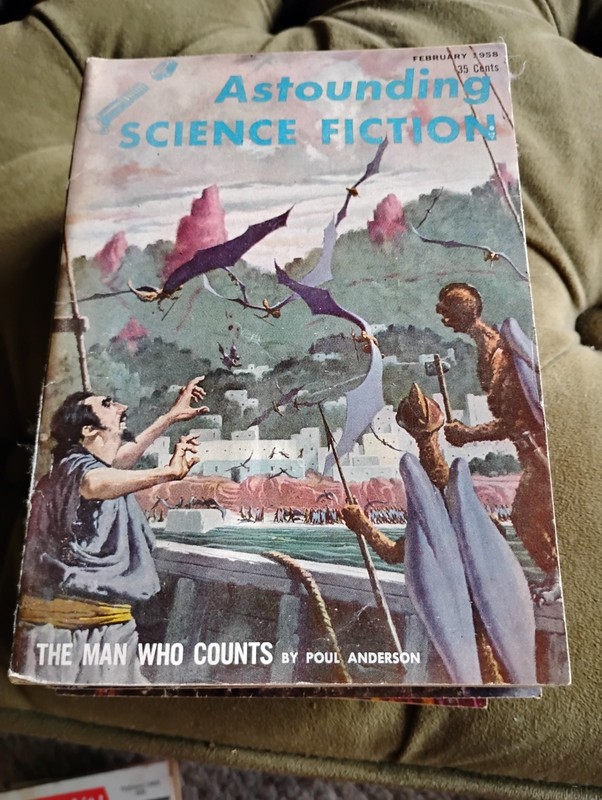 Astounding Science Fiction - 1958 8 Issues