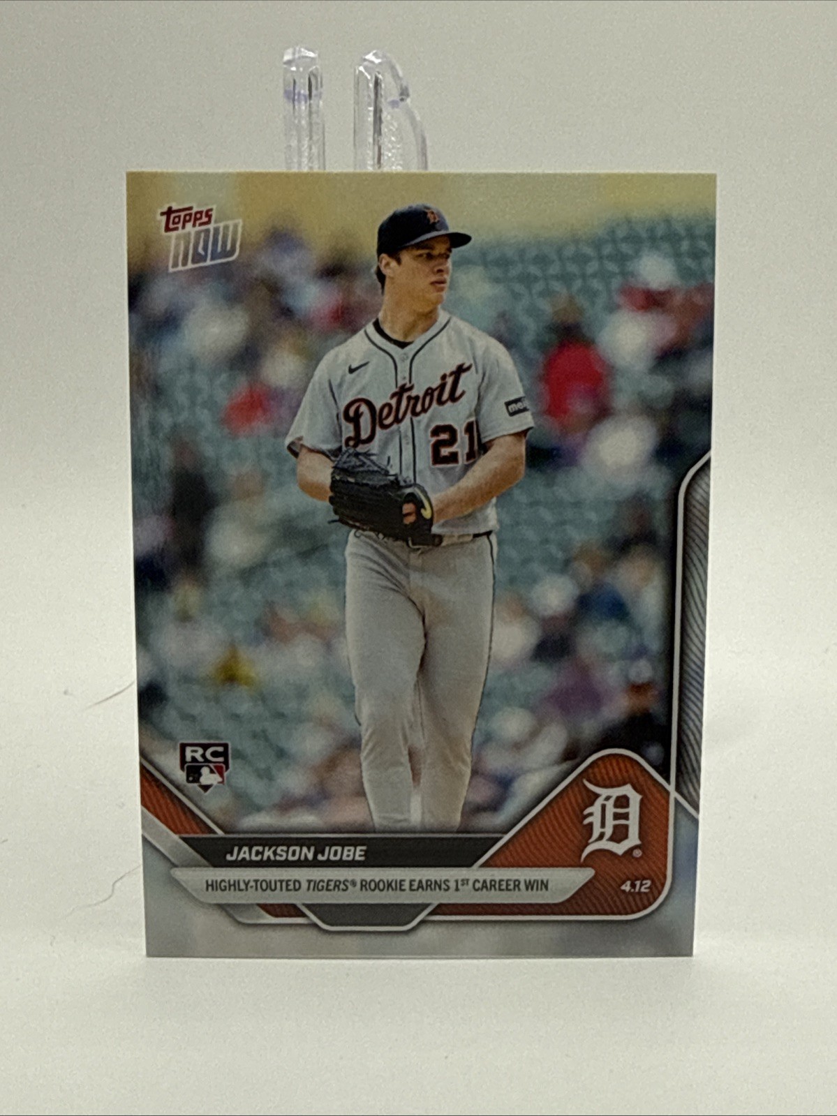 2025 Topps Now - Jackson Jobe #60 /2315 (RC) 1st Career Win