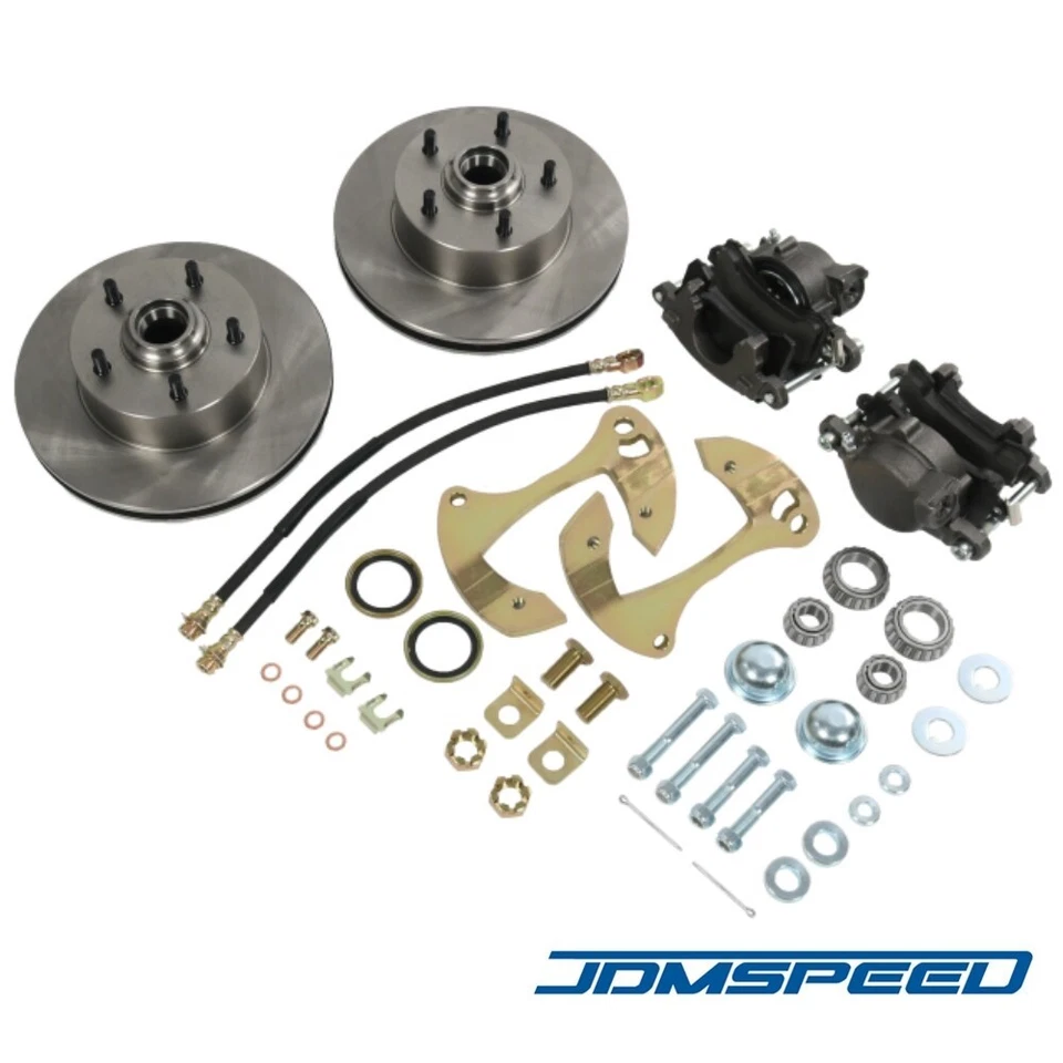 Disc Brake Kit For 1955-64 Chevy Full Size Impala Bel Air Car 5 x 4-3/4" Foto 2 de 4