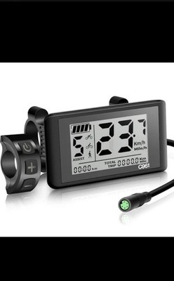 5 Pin Female Ebike LCD Display C961 for Bafang BBS01B BBS02B BBSHD Mid Drive 