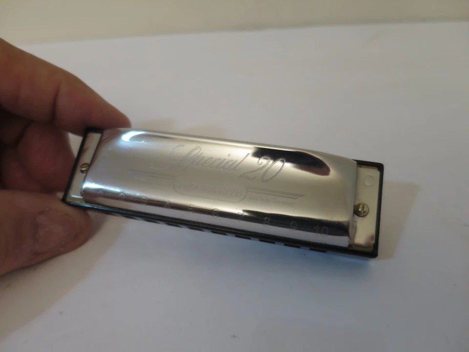 Hohner Harmonica Progressive Series 560 Special 20 Key of C Germany - No Case - Image 3 of 4