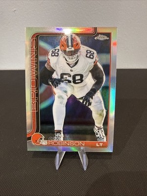 2025 Topps Chrome Cam Robinson Refractor Cleveland Browns