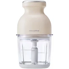 recolte RCP-7 Cordless Capsule Cutter Bonne Chopper Cream White Japan New