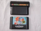 SEGA GENESIS Sonic & Knuckles and Sonic the Hedgehog 2 games lot pre-owned used