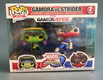 Funko Pop! Gamora vs Strider Marvel vs Capcom Gamerverse 2 Pack
