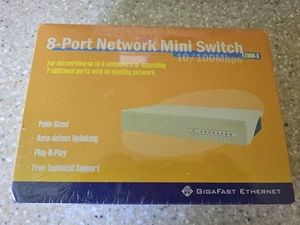 GigaFast Ethernet 8-Port Réseau mini Commutateur 10/100mbps EZ800-S SKU 5647