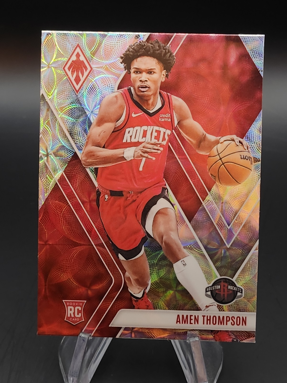 2023-24 Panini Phoenix International Scope #300 Amen Thompson RC ROOKIE SP
