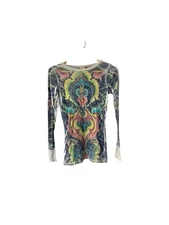 Women's DayTrip Thin Shirt Size Small Retro Vtg 60s Psychedelic  RR