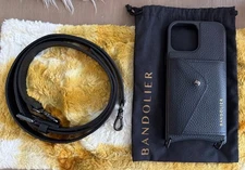 Bandolier Crossbody iPhone Case 13 Pro Max Phone Accessory Leather
