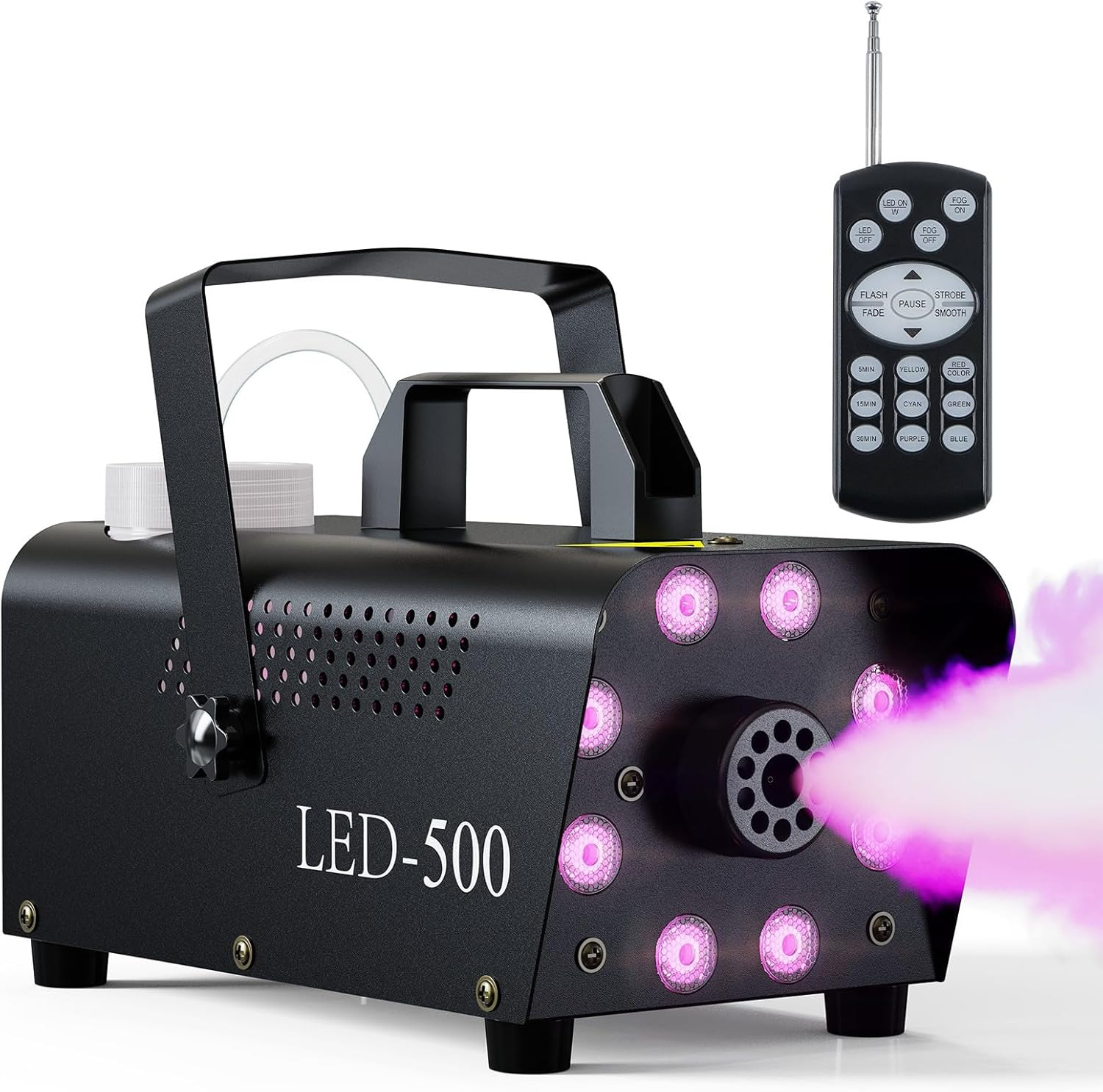 Macchina della Nebbia 500W: Effetto Discoteca con 13 LED RGB