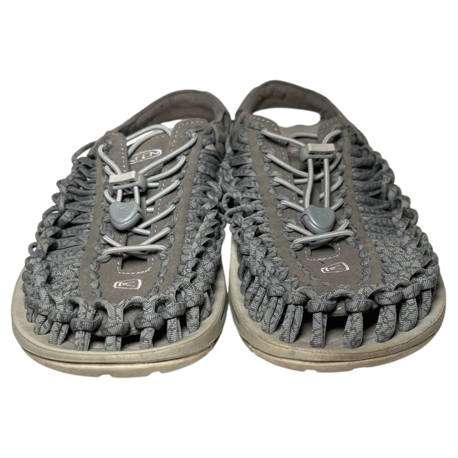 Sandali da trekking Keen Uneek Paracord Bungee Cord corda grigio scarpe da acqua donna 10