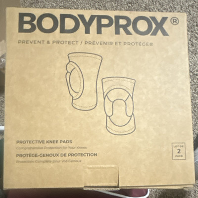 Bodyprox Protective Knee Pads, 2 Pack Large, Model X0016XG14F