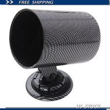Universal Single Hole 2 52mm Carbon Fiber Dashboard Gauge Pod Holder Universal Single Hole 2 52mm Carbon Fiber Dashboard Gauge Pod Holder