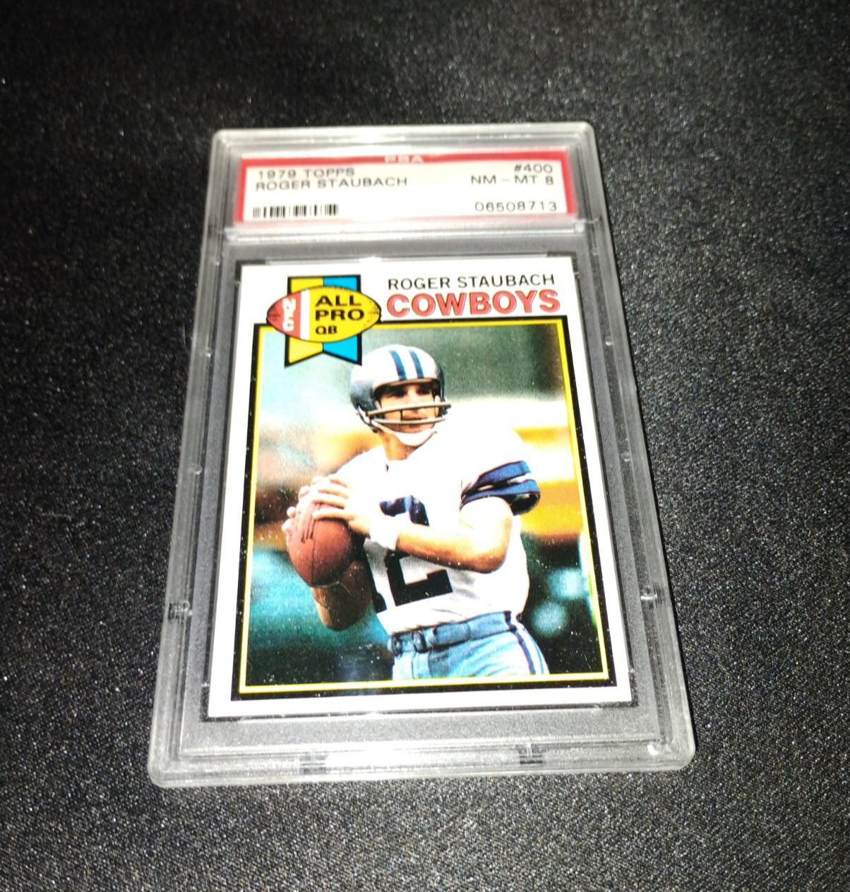 1979 Topps Roger Staubach #400 PSA 8 NM-MT**