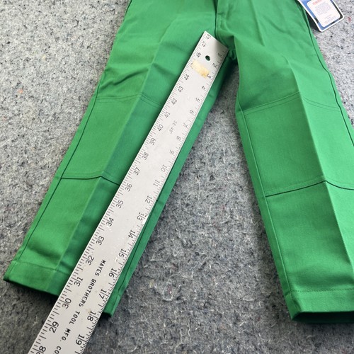NWT Boy's Dickies Double Knee Green Work Pants Size 5 - Picture 3 of 8