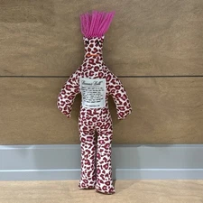 Dammit Doll Pink Leopard Print Stress Reliever Dolls 12”