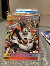 2018 Panini Illusions Clear Shots Gold #6 Von Miller/299 BRONCOS!