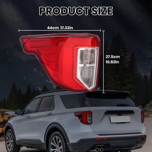 Conjunto de luces traseras LED para conductor izquierdo Ford Explorer 2021 2022 2020-2023 freno - Imagen 6 de 7
