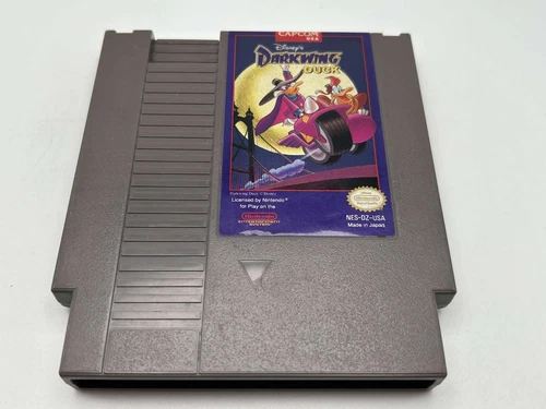 Disney's Darkwing Duck (Nintendo Entertainment System, 1992) NES *NICE LABEL*
