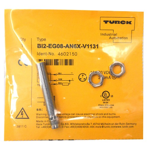TURCK Bi2-EG08-AN6X-V1131 4602150 Inductive sensor NPN - Picture 3 of 4