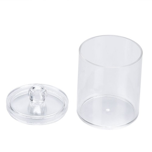 Wattestäbchen Behälter Wattestäbchenspender Wattebox Acrylic Transparent - Bild 9 von 12